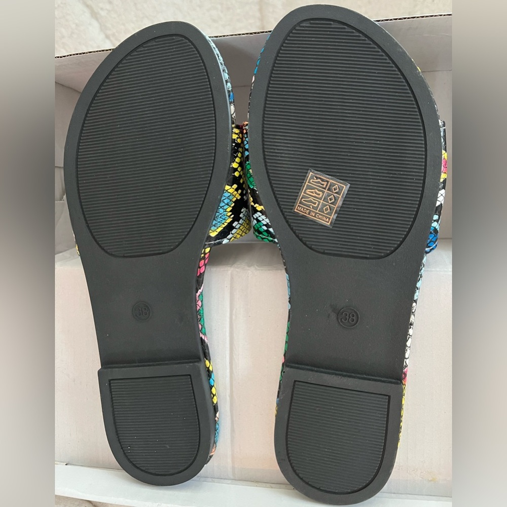 Boutique Beautiful Blue Purple Python Snakeskin S… - image 4